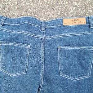 Mint Girl women's size 32 x 27 blue jeans womens